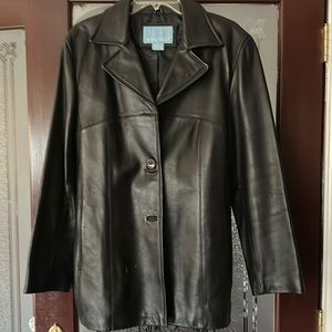 Leather jacket